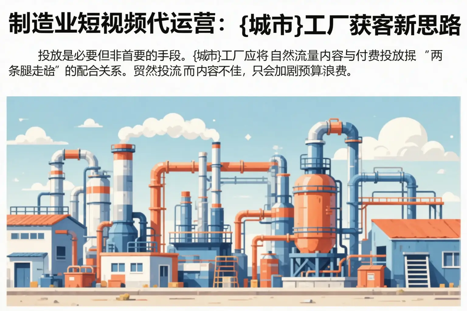制造业短视频代运营:柞水工厂获客新思路